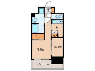 エステシア上前津の物件間取画像